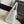 CC Tote Bag 25cm White Caviar Cowhide