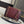 CC Flap Bag 22cm Burgundy Lambskin with Black Braided Trim