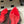 Alaia Thong Sandals Red 3cm Patent Leather 835288