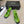 CC 26S Square-Toe Mary Jane Slingback Pumps Black Green Lambskin 835672