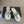 CC 26S Thong Slide Sandals Silver Metallic Cowhide 835642