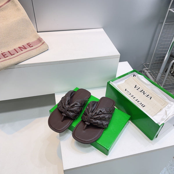 BV 26ss Thong Flip-Flops Brown Leather 842949