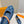 LV Monogram Kitten Ballet Flats Blue Canvas Leather 840352