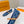 LV Monogram Kitten Ballet Flats Blue Canvas Leather 840352
