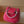LV Monogram Zip Pouch 20cm Pink PVC & Leather Trim 292017