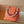 LV Monogram Zip Pouch 20cm Orange PVC & Leather Trim 292016