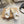 GR Paros Studded Flat Sandals White Cowhide & Fabric 851844