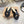GR Paros Studded Flat Sandals Black Cowhide & Fabric 851842