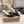 GR Pointed-Toe Mule Sandals 8.5cm Black Cowhide & Mesh 854881