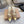 GR Pointed-Toe Mule Sandals 8.5cm Gold Metallic Cowhide & Mesh 854879