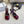 Loew Toy Square-Toe Pumps 10cm Burgundy Patent Leather 851643
