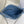 CD Small Cannage Quilted Tote Bag Blue Cowhide 158107