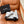 CC 26P Double C Loafers White Black Lambskin & Grosgrain 857976