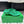 BV 26ss Thong Sandals 5cm Green TPU Rubber 858437