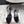 JC Mimmi Slingback Pumps Floral Appliqué 5.5cm Black Lace 858432