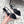 JC Mimmi Slingback Pumps Floral Appliqué 5.5cm Black Lace 858432
