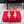 FG Vara Bow Round Toe Mary Jane Pumps 3.5cm Red Patent Leather 458404