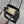 CC Vintage Tote Bag Embossed Camellia 25cm White Lettering Black Calfskin