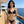 CC Two-piece Bikini Swimsuit Black Cotton 326151