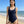 GG Jacquard One-Piece Swimsuit Navy 330773