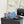 CC Woven Square-Toe Mules Blue Black Leather 887978
