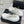 CC Crystal Logo Platform Thong Sandals White Tweed 887787