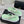 CC Crystal Logo Platform Thong Sandals Lime Green Tweed 887784