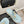 CC Crystal Logo Platform Thong Sandals Blue Tweed 887782