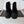 CC Coco Beach 2026 Short Boots Black Mixed Fibers & Rubber 887676