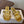 Loew Paula's Ibiza Petal Flower Sandals Metallic Gold Leather 889900