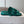Loew Paula's Ibiza Petal Flower Flat Sandals Turquoise Leather 889890