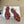 CL Gelie Flat Sandals Red Calfskin Leather 891053