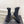 BM Moneta Monogram Knit Boots Black Custom Knit Fabric 892302