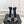BM Moneta Monogram Knit Boots Black White Custom Knit Fabric 892301