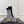 BM Moneta Monogram Knit Boots Black White Custom Knit Fabric 892301