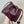 CC Drawstring Bag 22cm Burgundy Lambskin Leather