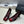 CC Square Toe Block Heel Pumps 90mm Burgundy Patent Leather 896862
