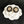 CC Stud Earrings Gold Black Crystal 659642