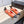 CC Métiers d'Art 2026 Slingback Flats Coral Orange Lambskin 898975