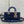 CD Lady D-Joy Bag 22cm Navy Snakeskin Leather GHW 160000