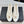 CC Mesh Woven Ballet Flats White Woven Fabric 904673