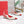 VLTN VLogo Slingback Pumps Cream Red Leather 913111