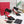 VLTN Drip Rose Applique Sandals 10.5cm Black Leather 913089