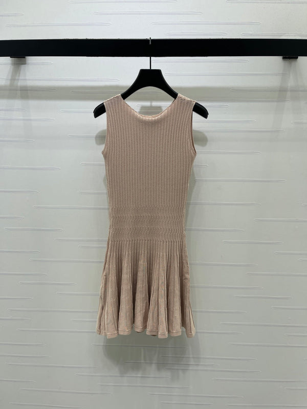 CC Knit Fit & Flare Sleeveless Dress Cotton 406484