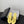 CC Crystal Logo Thong Sandals Yellow Leather 915118