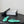 CC Crystal Logo Thong Sandals Mint Green Leather 915117