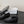 CC Quilted Logo Loafers Black Tweed & Leather 914188