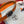 HM Chaine d'Ancre Belt 18MM Orange Epsom Calfskin SHW 212454