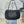 CC Quilted 32cm Maxi Flap Bag Grey Imported Denim Jeans 162941