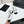 CC Slingback Flats White Black Leather 944618